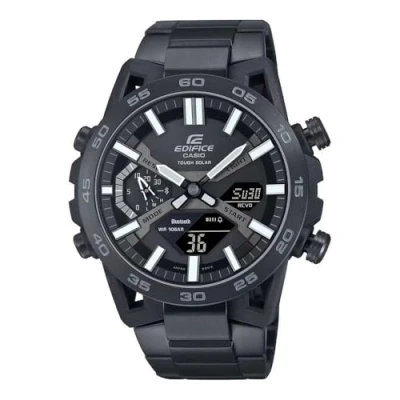 Afbeelding van Casio Edifice ECB 2000DC 1BEF Horloge Staal Zwart Ø 45 mm