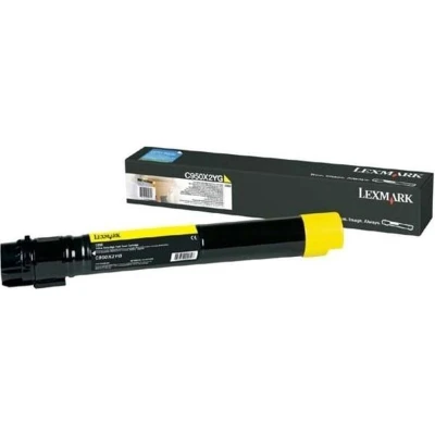 Afbeelding van Lexmark C950X2YG Toner Geel Extra hoge capaciteit