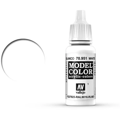 Afbeelding van Model Color White 17ml 70951