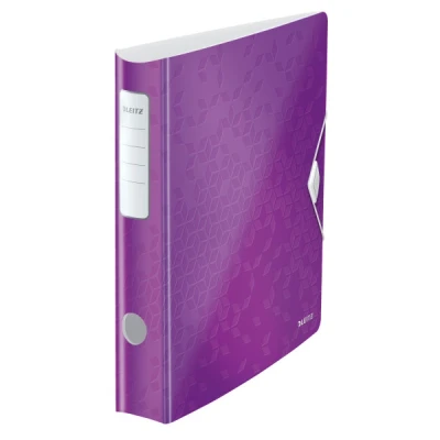 Image de Leitz 1107 Active WOW classeur A4 50 mm violet métallisé