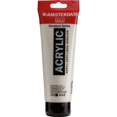 Afbeelding van Acrylverf #222 Napelsgeel Licht Amsterdam 250 ml