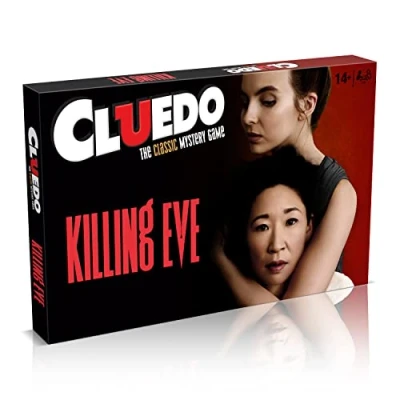 Afbeelding van Winning Moves Killing Eve Cluedo Mystery Board Game, Word een MI5 onderzoeker en bepaal wie Kenny heeft vermoord, de populaire Britse spion thriller tv serie voor kinderen van 14 jaar ouder
