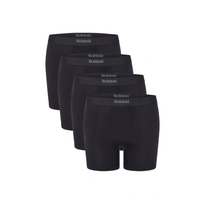 Afbeelding van Sloggi 4PACK EVER EASE Boxerbriefs, Heren, Maat: XL, Black