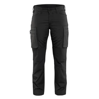 Image de Pantalon services stretch femme noir
