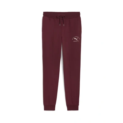 Afbeelding van Puma Jogging Trainingsbroek, Heren, Maat: XS, Ruby shimmer