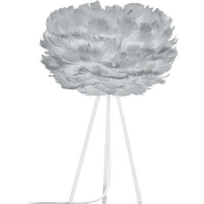 Afbeelding van Umage Eos Mini tafellamp light grey met tripod wit Ø 35 cm