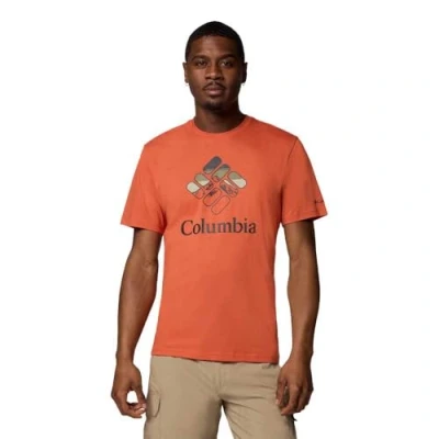Afbeelding van Columbia Rapid Ridge Graphic Tee T shirt met korte mouwen voor heren (1 stuk)