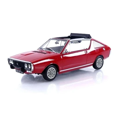 Afbeelding van Renault 17 Gordini Découvrable 1975 Rood Norev modelauto 1:18