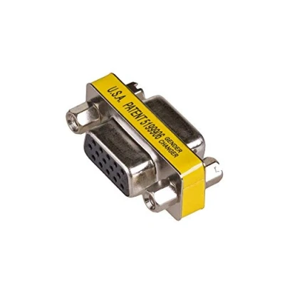 Afbeelding van Akyga adapter AK AD 18 D Sub (f) / ver. 15 pins VGA (Sub 9, 3.10 cm), Data + Video Adapter, Zilver