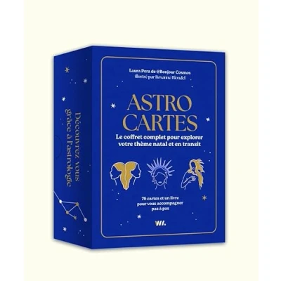 Image de Astro cartes Le coffret complet pour explorer votre thème natale en transit
