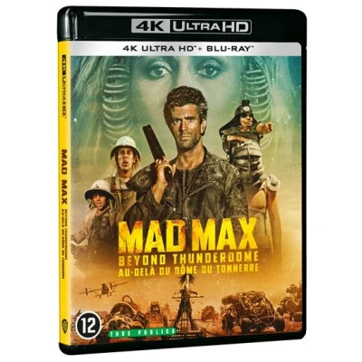 Image de Warner Home Video Mad Max 3: Beyond Thunderdome 4k Blu ray