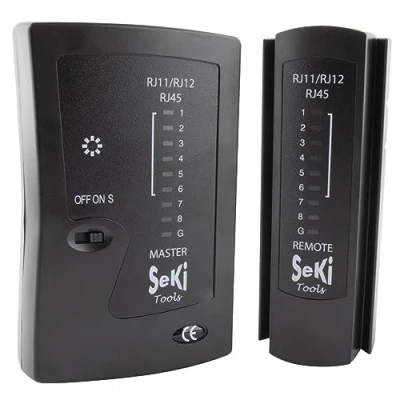 Afbeelding van Seki LAN kabeltester voor RJ45 + RJ11