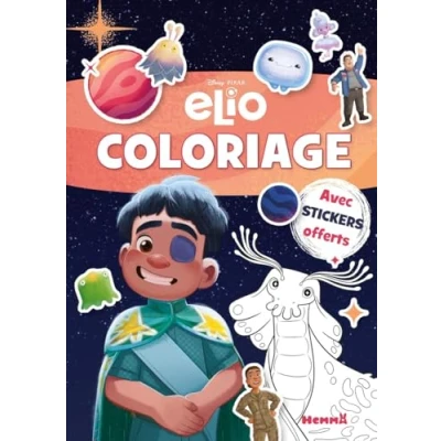 Afbeelding van DISNEY PIXAR ELIO COLORIAGE + STICKERS