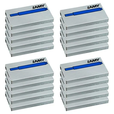 Afbeelding van Lamy T10 inktpatronen, blauw, 20 stuks