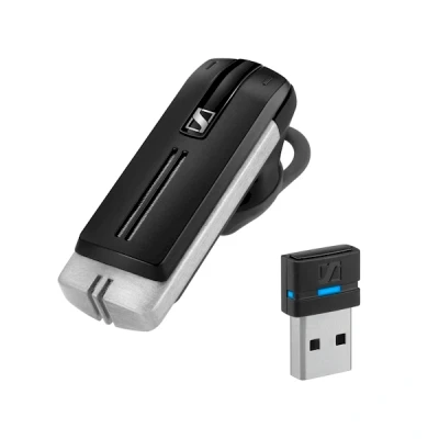 Afbeelding van Sennheiser Presence Gray UC Bluetooth headset met dongel