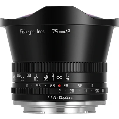 Afbeelding van TT Artisan Cameralens 7,5 mm F2.0 APS C voor Fuji FX vatting