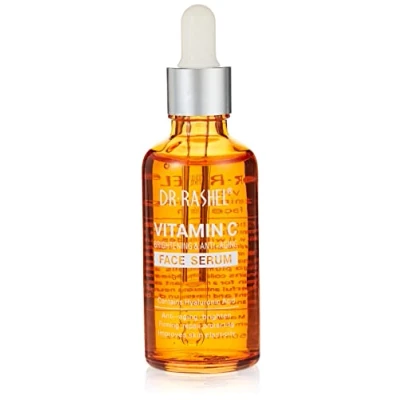 Afbeelding van Dr. Rashel Gezichtsserum met vitamine C, hyaluronzuur, verhelderend, anti rimpel en aging, donkere kringen, fijne lijntjes zonneschade, Restore&amp;Boost gezichtsserum, 50 ml