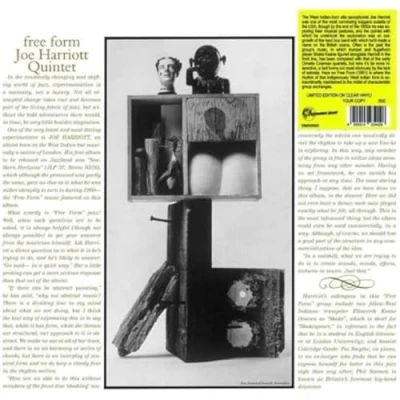 Afbeelding van Joe Harriott Quintet Free Form (LP) (Coloured Vinyl) (Limited Edition)