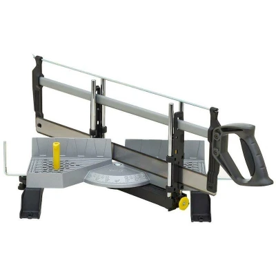 Image de STANLEY 1 20 800 boîte à onglets en métal réglable L580mm/B143mm/H95mm