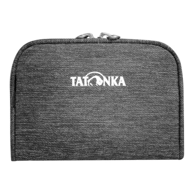 Afbeelding van Tatonka Big Plain portemonnee met muntvak en vakjes voor creditcards, bankkaarten, enz., 13 x 9 2 cm (gebroken zwart)