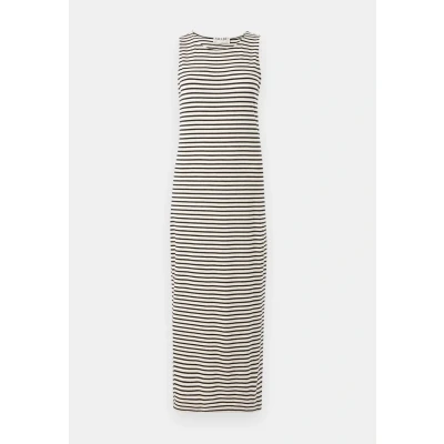 Afbeelding van Aware Vmfiona SL Oneck Jurk offwhite, Dames, Maat: Medium, Off white