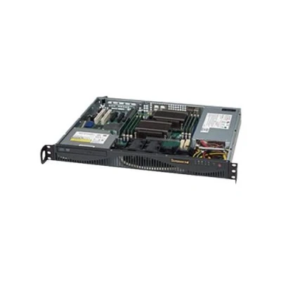 Image de Supermicro SC512 F 350B1 Montable sur rack 1U ATX 350 Watt noir