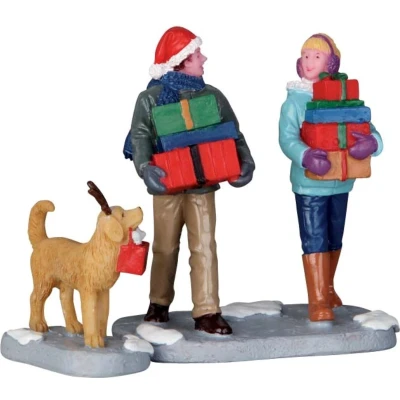 Afbeelding van Christmas party, set of 2 LEMAX