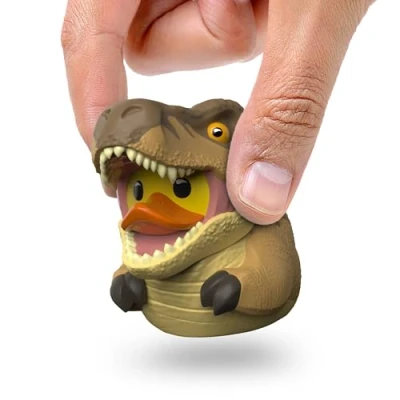 Afbeelding van Numskull Mini TUBBZ Badeend Jurassic Park T Rex (Badeen Editie) 8cm