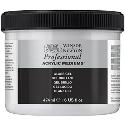 Afbeelding van Winsor &amp; Newton Acrylgel, gelakte look, 474 ml