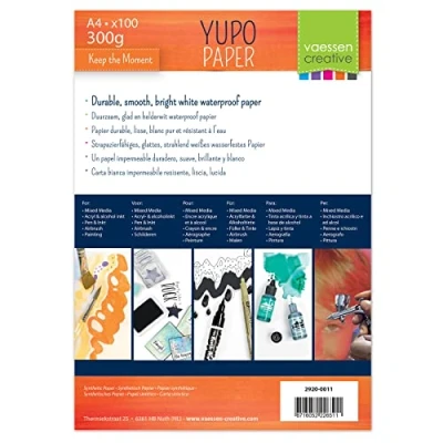 Afbeelding van Florence Yupo papier Wit A4 300g 10 vellen
