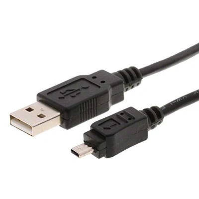Afbeelding van Delock USB kabel 2.0 A stekker, UC E6 1.83 m Zwart 82414