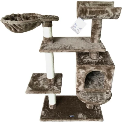 Afbeelding van Scratching Post for Cats Gloria Jarama Tree Brown Paper Sisal (35 x 100 60 cm)