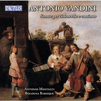 Afbeelding van Bologna Baroque &amp; Antonio Mostacci Sonatas For Cello And Continuo (CD)