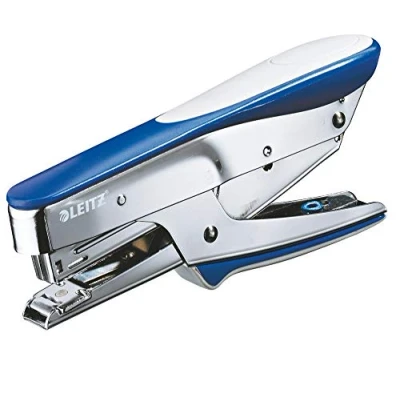 Afbeelding van Niettang Leitz bovenlaadmodel P2 15 vel blauw