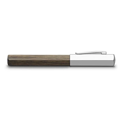 Afbeelding van Faber Castell vulpen Ondoro gerookt eikenhout F FC 147581