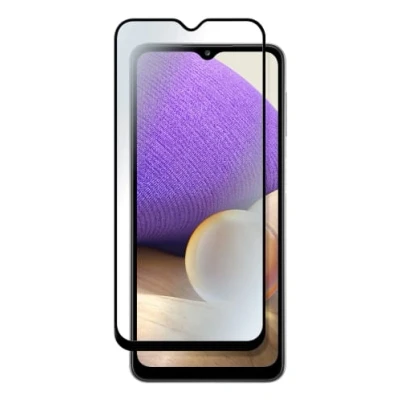 Afbeelding van T&#039;nB Schermbeschermer voor mobiele telefoon full glass glas framekleur zwart Samsung Galaxy A32 5G
