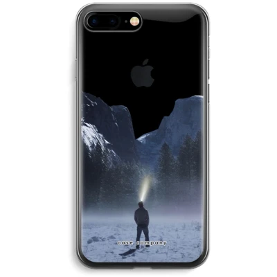 Afbeelding van Case Company® hoesje geschikt voor iPhone 7 PLUS Wanderlust Soft Cover Telefoonhoesje Bescherming aan alle Kanten en Schermrand