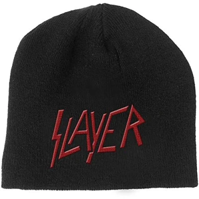 Afbeelding van Slayer Band Logo Beanie Muts Zwart