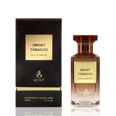 Afbeelding van AYAT PERFUMES Eau de parfum 80 ml Dubai oosterse en fruitige geur voor dames heren een sensuele, tijdloze moderne uniseks (Smoky Tobacco)