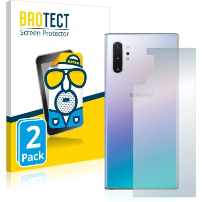 Afbeelding van BROTECT Screenprotector voor Samsung Galaxy Note 10 Plus (Achterkant) Folie Beschermfolie matte (2 Stuks)