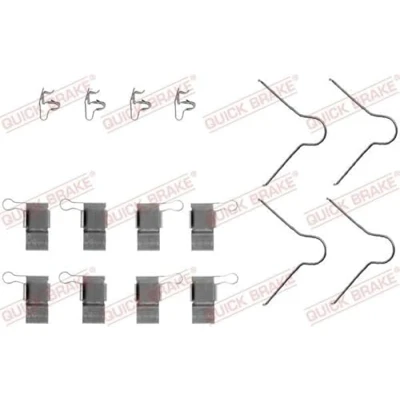 Afbeelding van QUICK BRAKE 109 1089 Accessoireset, schijfremblok TOYOTA: HILUX 6 Pick up, 3 VOLKSWAGEN: Taro