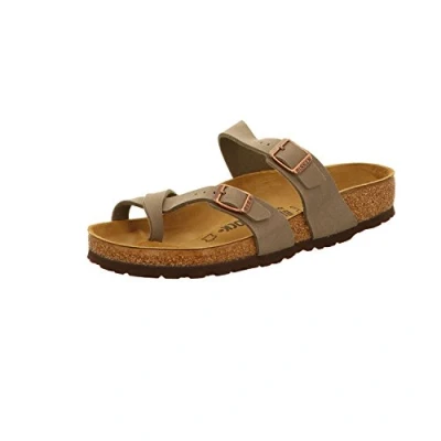 Afbeelding van Birkenstock Muiltjes, Dames, Maat: 39, Stone Kunststof