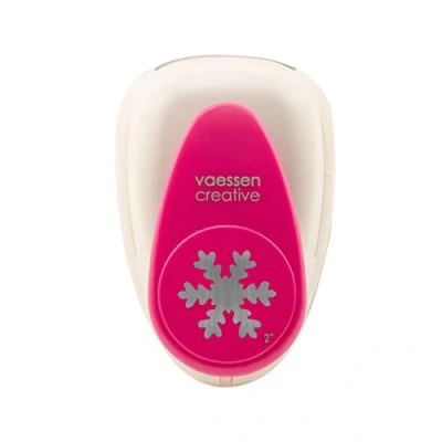 Afbeelding van Vaessen Creative Pons Sneeuwvlok 44x50mm