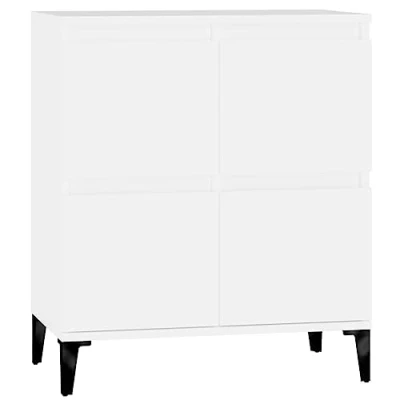 Image de vidaXL Buffet Blanc 60x35x70 cm Bois d&#039;ingénierie831188