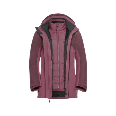 Afbeelding van Jack Wolfskin Hunberg 3 in 1 Jkt W Damesjas