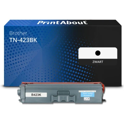 Afbeelding van Huismerk Brother TN 423BK Toner Zwart Hoge capaciteit