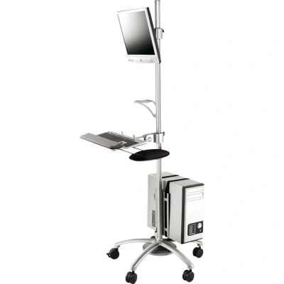 Afbeelding van ROLINE PC/LCD rolstandaard, in hoogte verstelbaar, 180cm