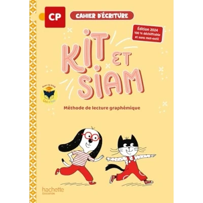 Afbeelding van KIT ET SIAM METHODE DE LECTURE CP CAHIER D&#039;ECRITURE