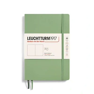 Afbeelding van Leuchtturm notitieboek soft medium pastel groen blanco