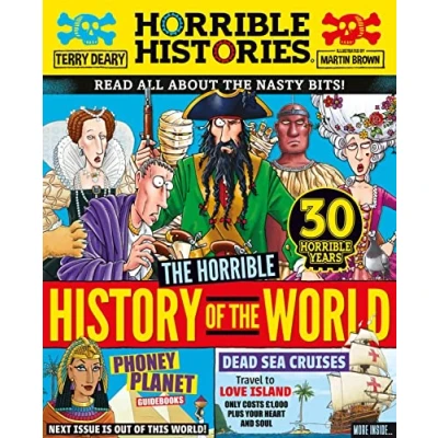 Afbeelding van Horrible Histories History of the World (newspaper edition)